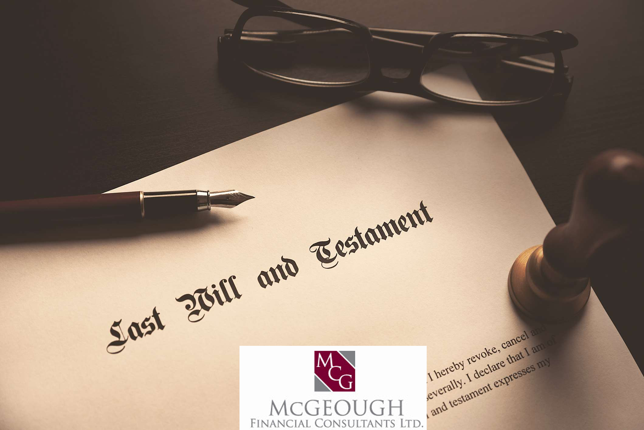 Last Will & Testament McGeough Financial